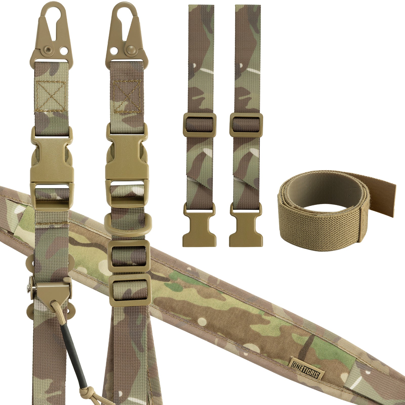 2-Point Sling 01丨 Quick-Adjust&Velcro Storage Tie